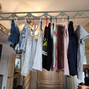 Assorted Girls Tops and Shorts Bundle